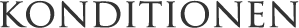 konditionen